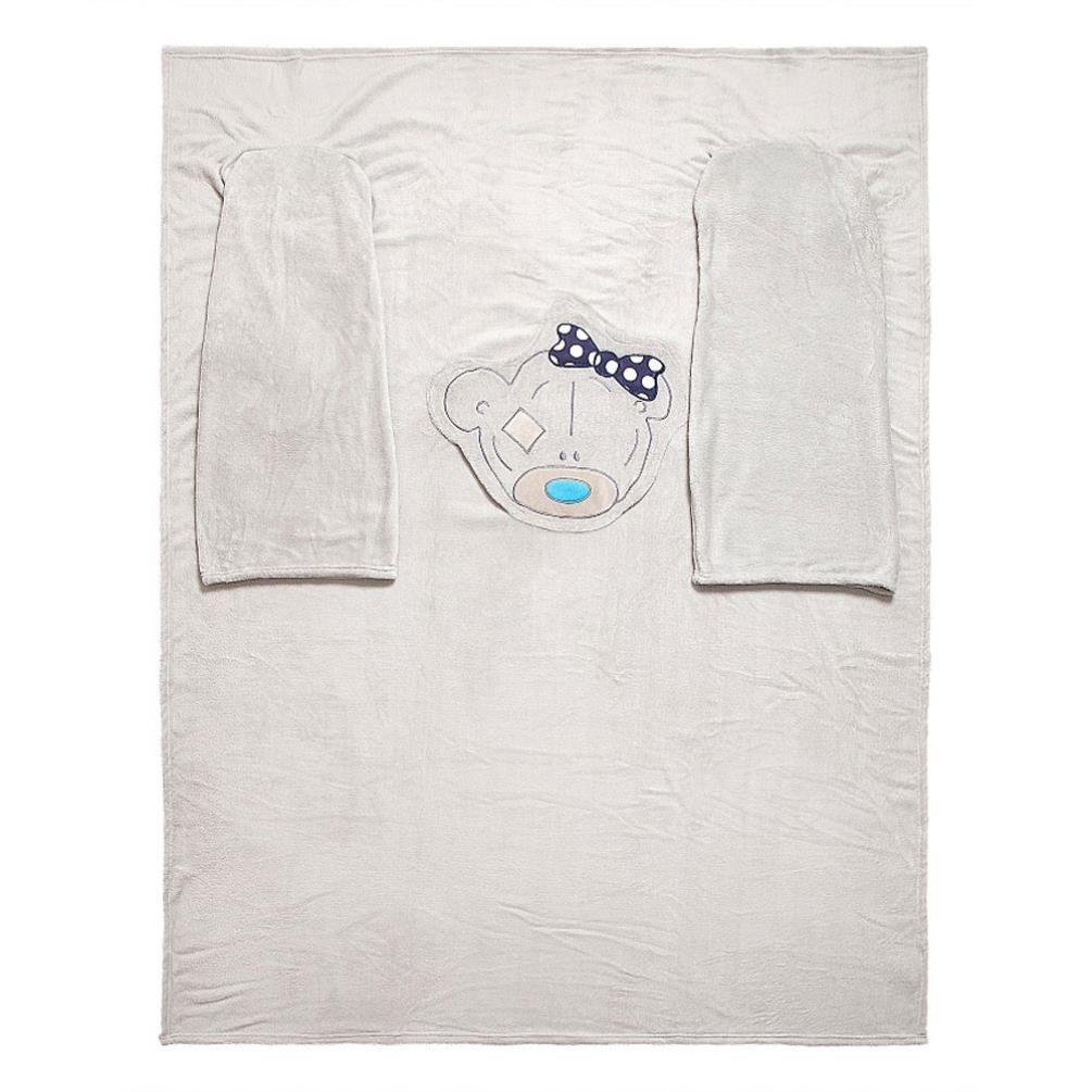 Me To You Bear Fleece Blanket With Sleeves Extra Image 1